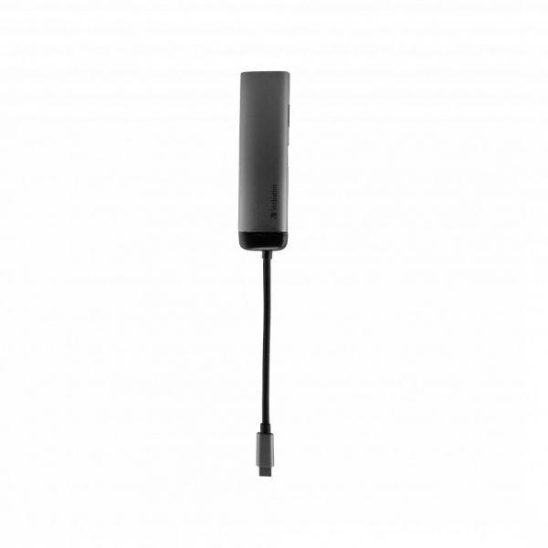 Hub USB-C VERBATIM 49140 (0,015 m - Windows, macOS e Linux) — miniatura 2