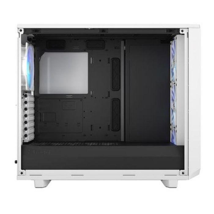 Caixa PC FRACTAL DESIGN Meshify 2 RGB (2,5" - Aço, vidro temperado - RGB multicolor - Branco) — miniatura 3