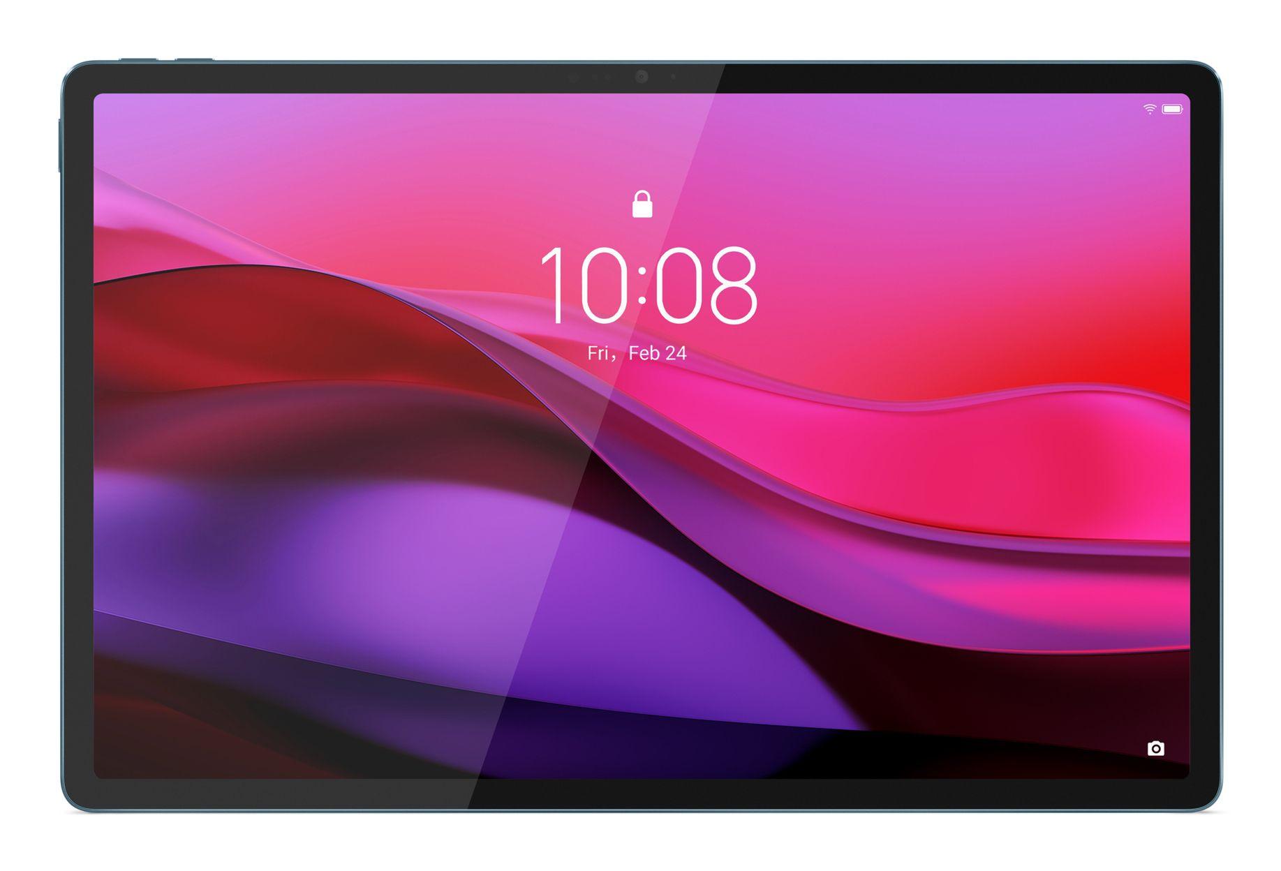 Tablet LENOVO Yoga Tab Plus TB520FU (12,7″ - 16GB - 256GB - Wi-Fi 7 - Verde-azulado)