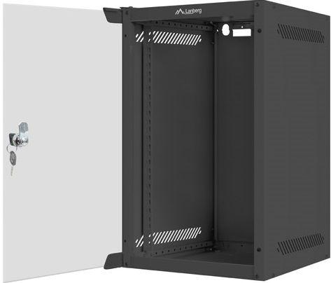Armário Rack de Parede LANBERG WF10-2309-10B (9U - 10" - Preto) — miniatura 3