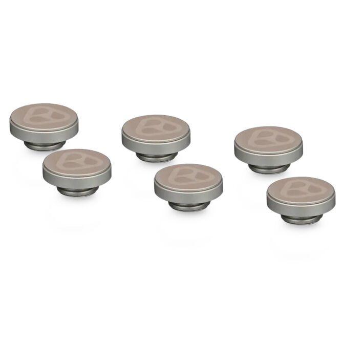 Tampão para Refrigeração Líquida THERMAL GRIZZLY DeltaMate Plug (Ângulo reto - Níquel)