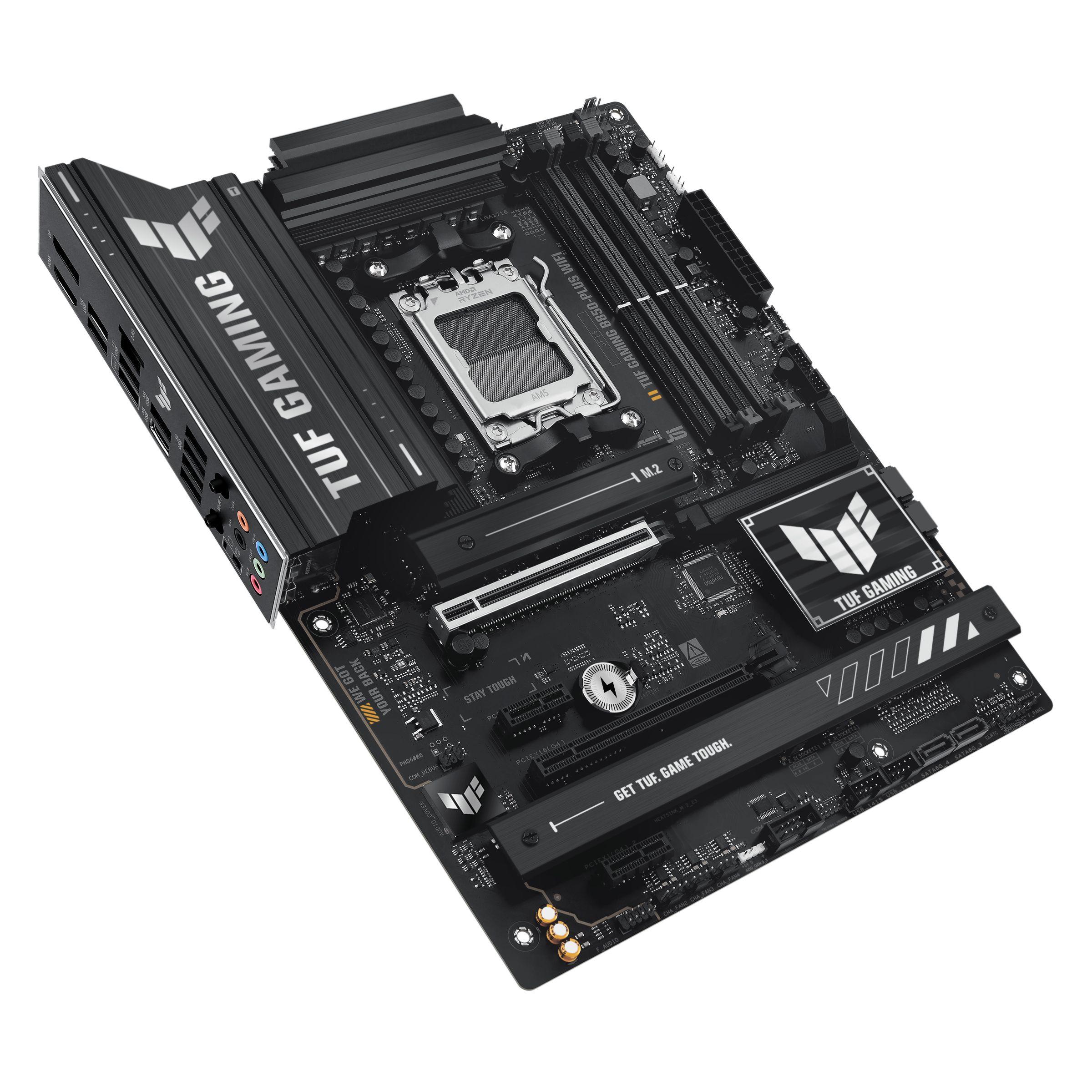 Motherboard ASUS TUF GAMING B850-PLUS WIFI (AM5 - ATX - Duplo canal - Preto), miniatura 9