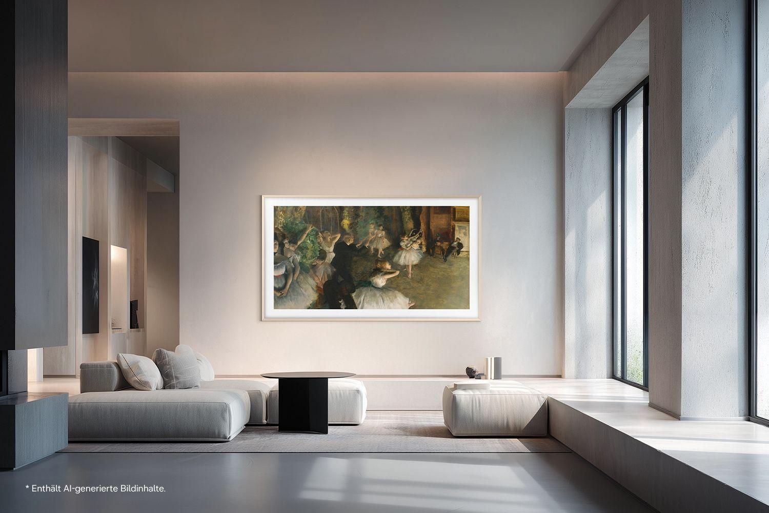 Televisor SAMSUNG The Frame Pro GQ65LS03HWUXZG (65" - Neo QLED - 144 Hz - Preto) — miniatura 5