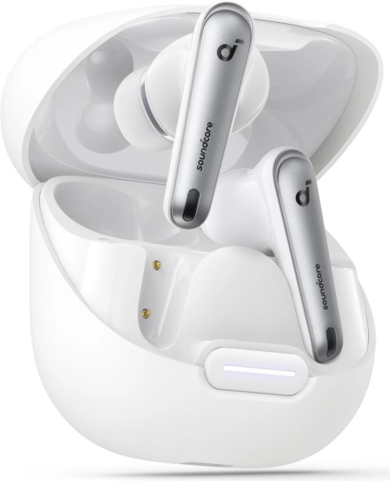 Auriculares ANKER Soundcore Liberty 4 NC (Binaural - Bluetooth 5.3 - Intra-aural - Branco)