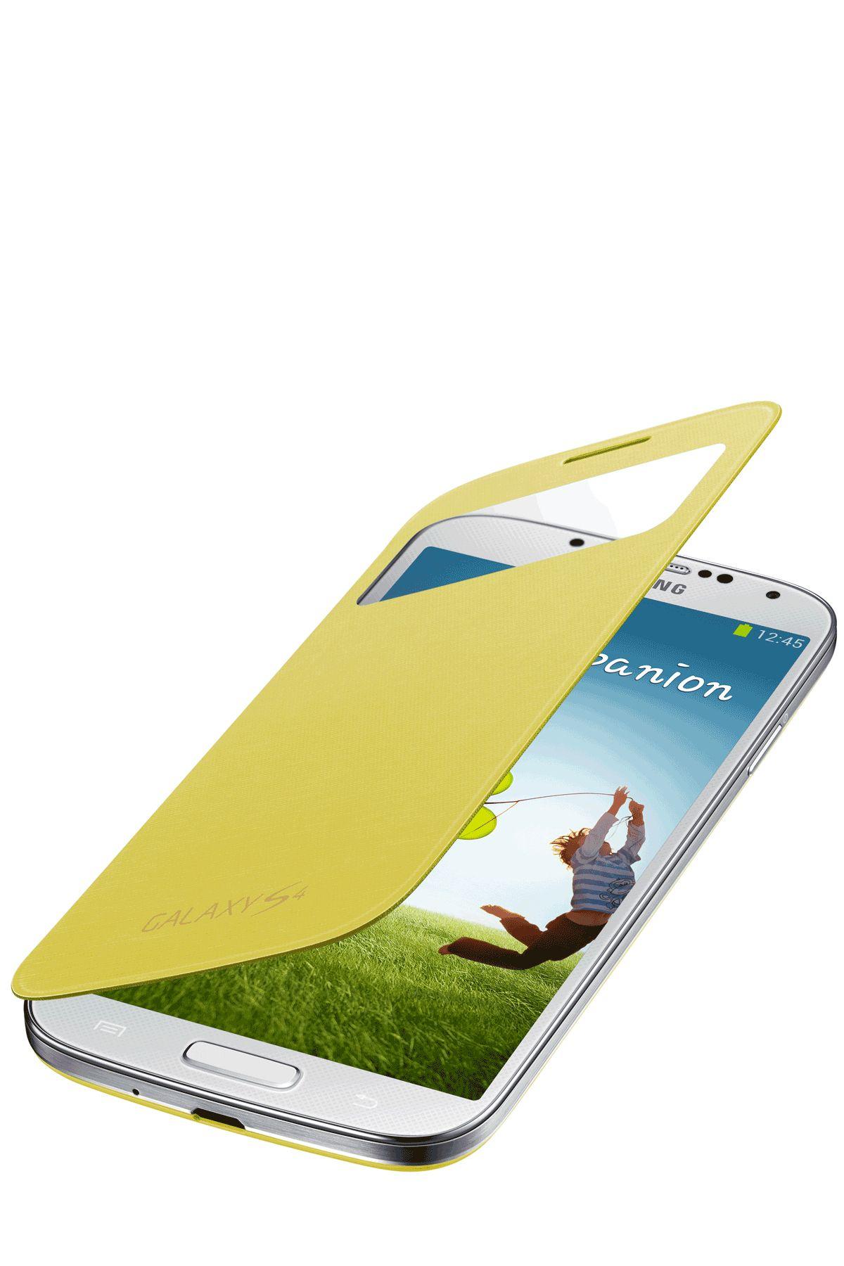 Capa Flip SAMSUNG S View EF-CI950BYEGWW (Samsung Galaxy S4 i9500/i9505 - Amarelo) — miniatura 5