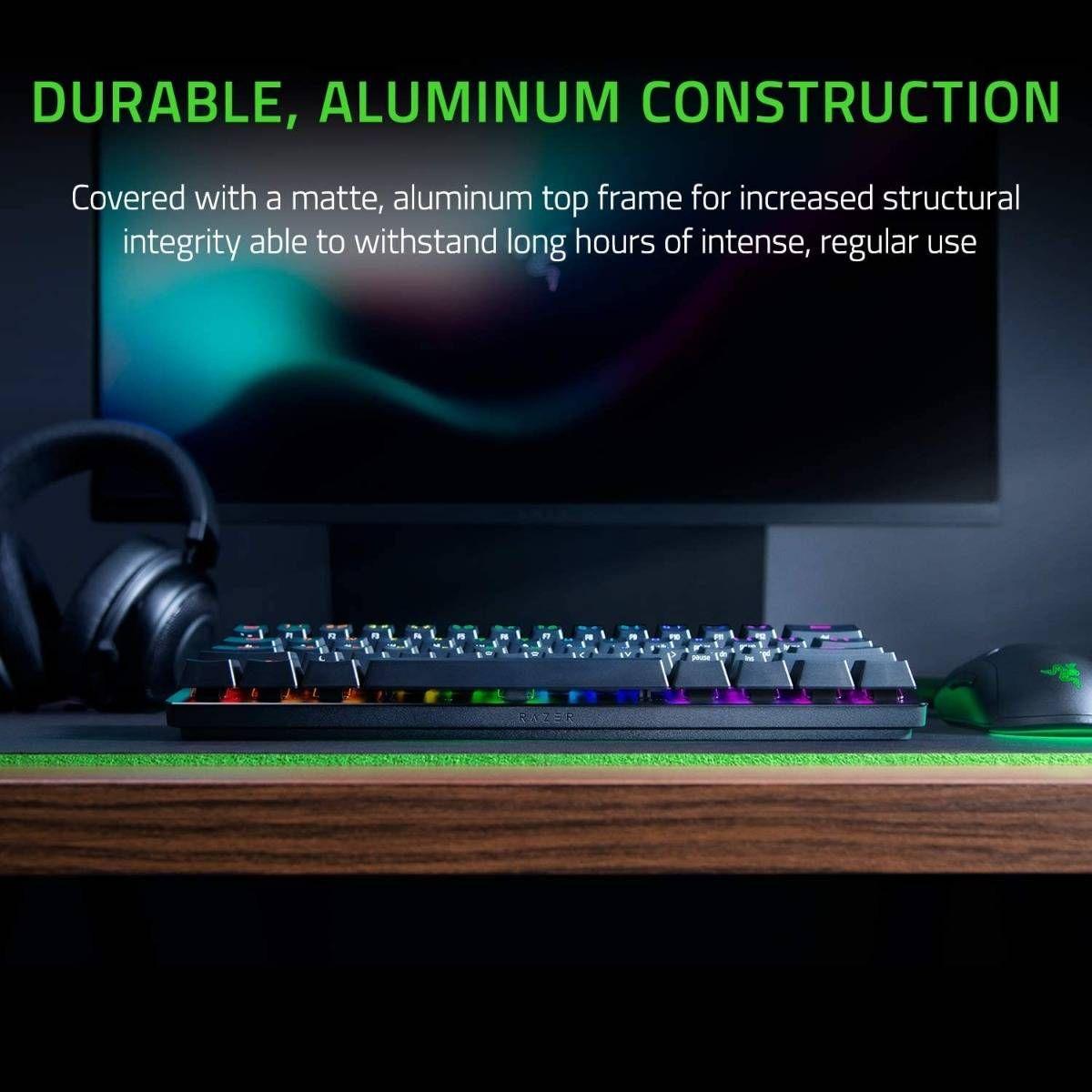 Teclado RAZER Huntsman Mini (Inglês - Teclas óticas lineares - Mini - Preto) — miniatura 4