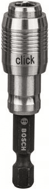 Porta-Bits Universal BOSCH 2608522318 One-Click (Encaixe 1/4" - 60 mm)