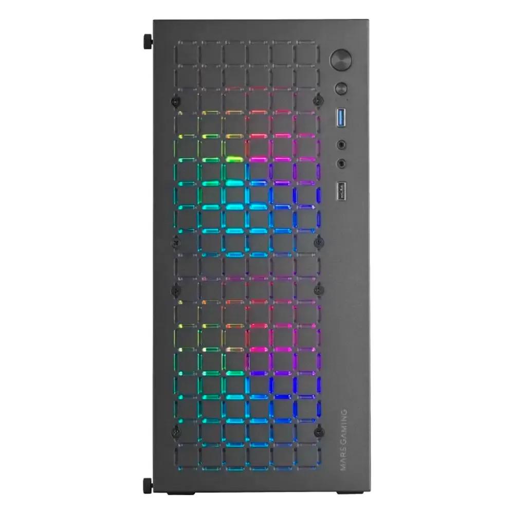 Caixa PC MARS GAMING MC-CORE (Micro-ATX, Mini-ITX - Mini Tower - micro-ATX, Mini-ATX - Preto) — miniatura 4