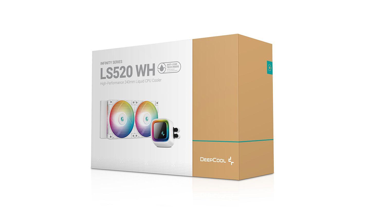 Refrigeração Líquida DEEPCOOL LS520 (12 cm - 2250 RPM - Multi - Branco) — miniatura 6