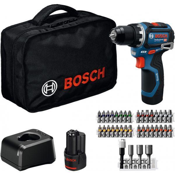 Berbequim Aparafusador a Bateria BOSCH GSR 12V-32 Professional (12 V - Bateria - Azul/Preto)