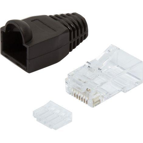 Ficha RJ45 LOGILINK MP0024 (RJ-45 - Preto), miniatura 2