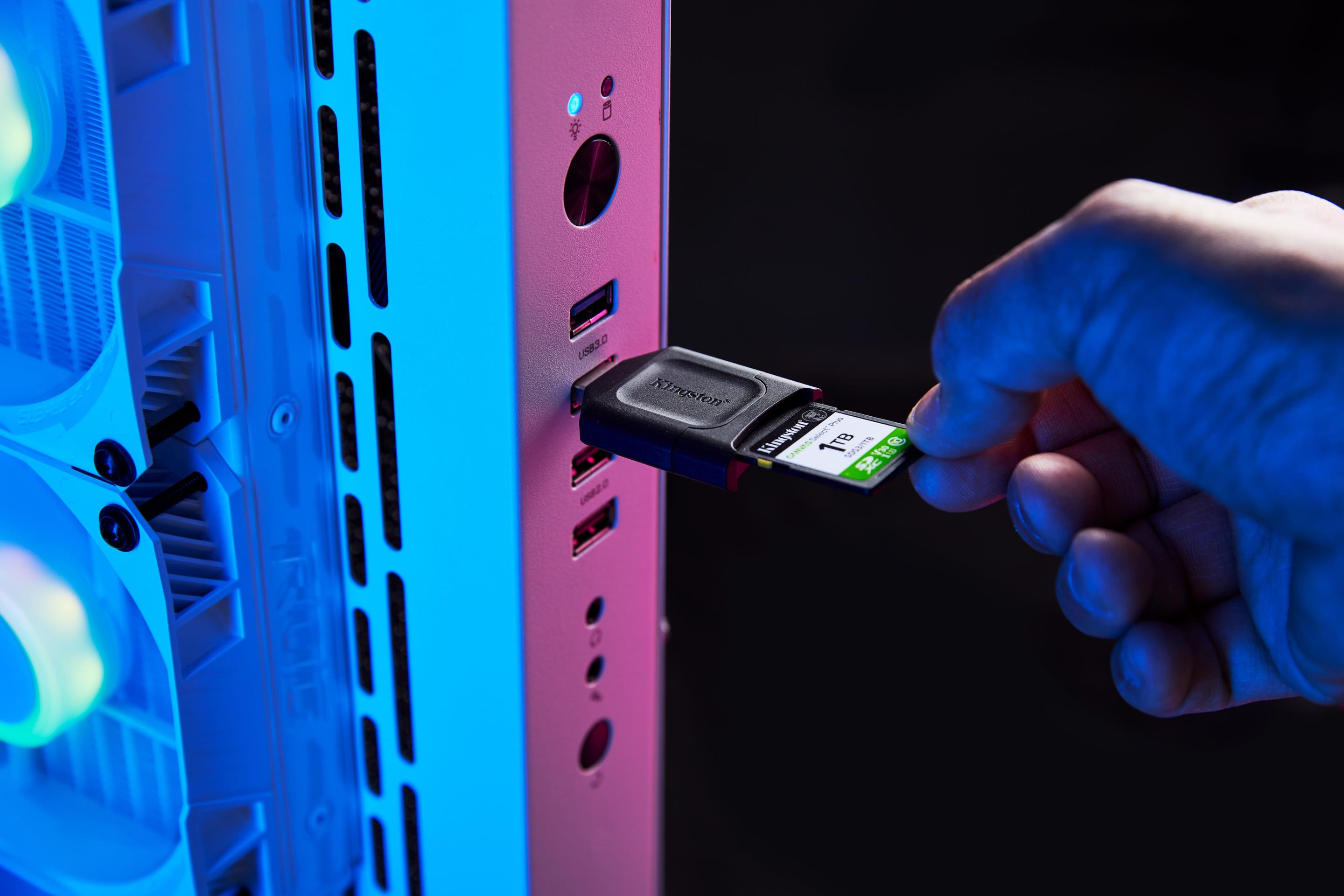 Cartão de Memória KINGSTON Canvas Select Plus Gen3 SDS3/1TB (1TB - Classe 10 - 150 MB/s - Verde, Preto e Branco), miniatura 5