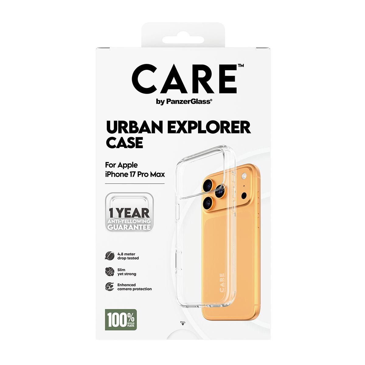 Capa PANZERGLASS CARE by Urban Explorer (Apple - Transparente), miniatura 3