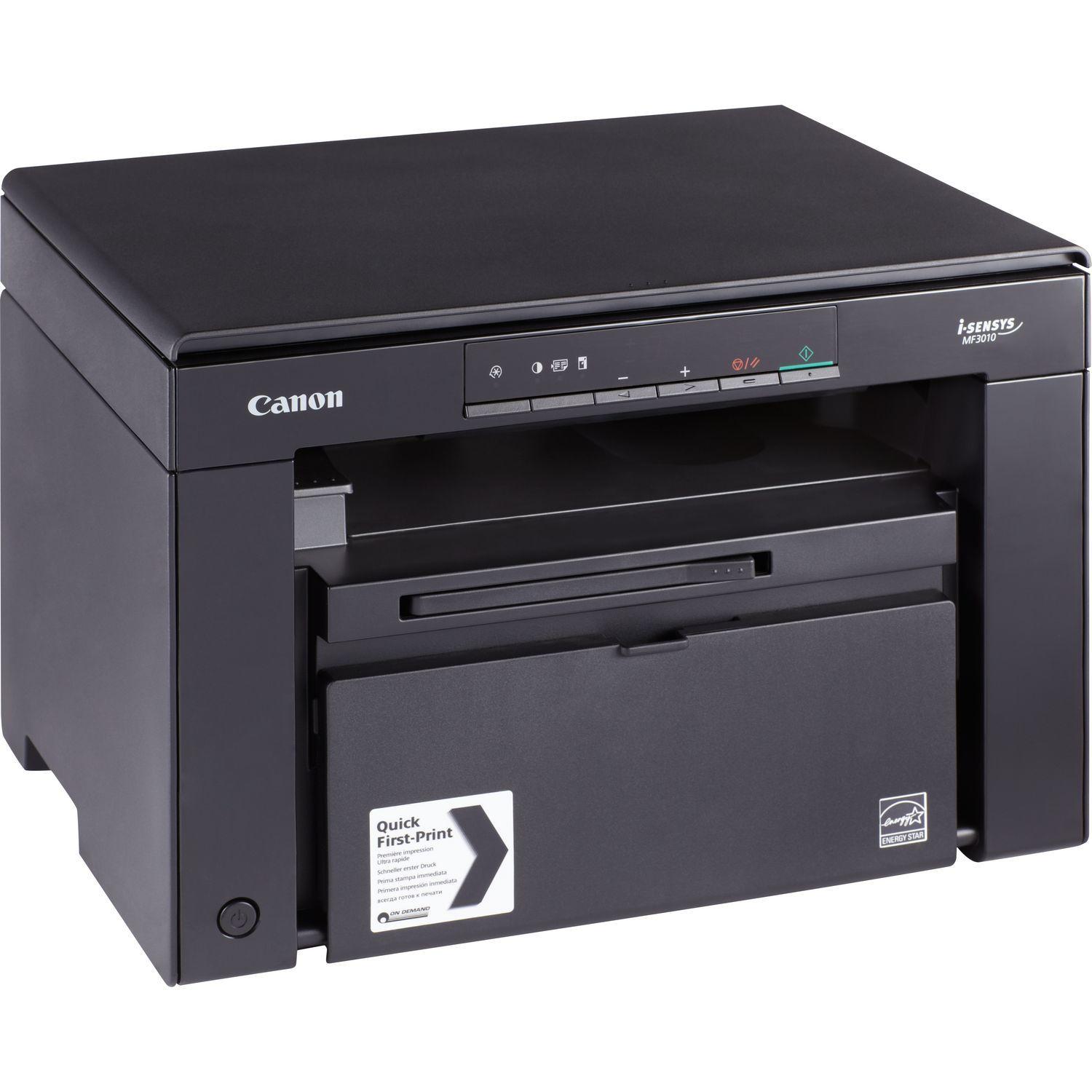 Impressora Multifunções Laser Monocromática CANON i-SENSYS MF3010 (A4 - Impressão a preto e branco - 150 folhas - Preto) — miniatura 2
