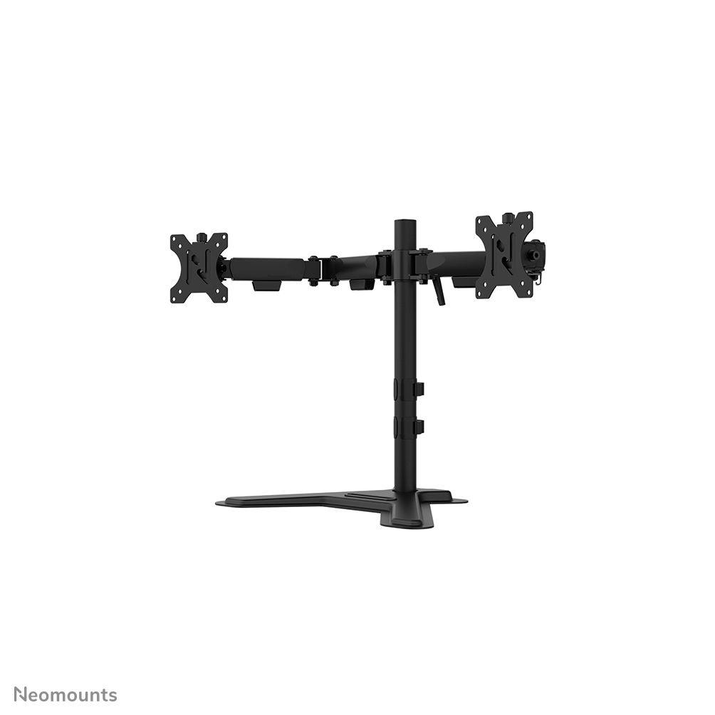 Suporte de Secretária para Dois Monitores NEOMOUNTS DS45-600BL2 (10"-32" - Preto) — miniatura 2