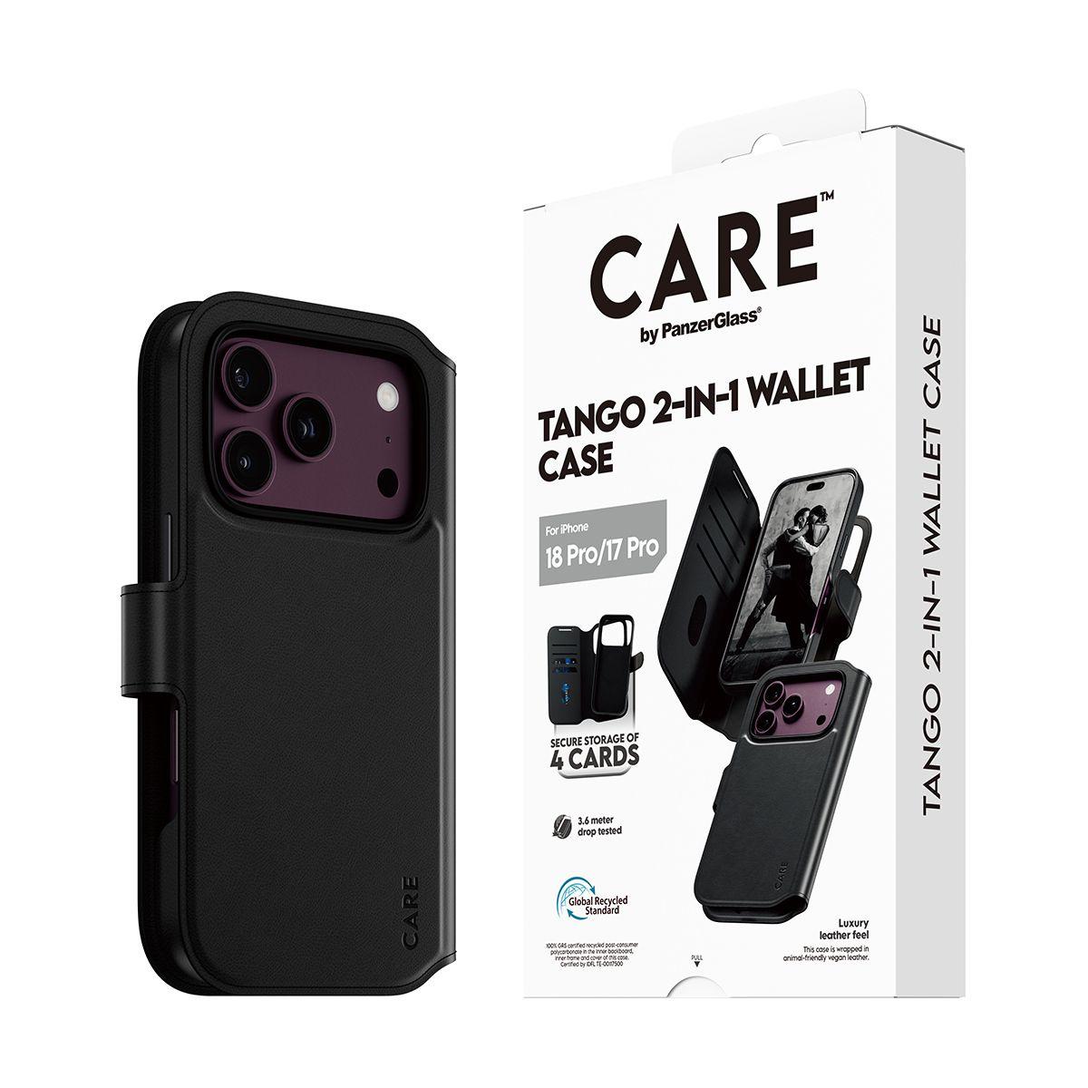 Capa tipo carteira PANZERGLASS CARE™ Tango 2-in-1 (MagSafe - Preto), miniatura 6