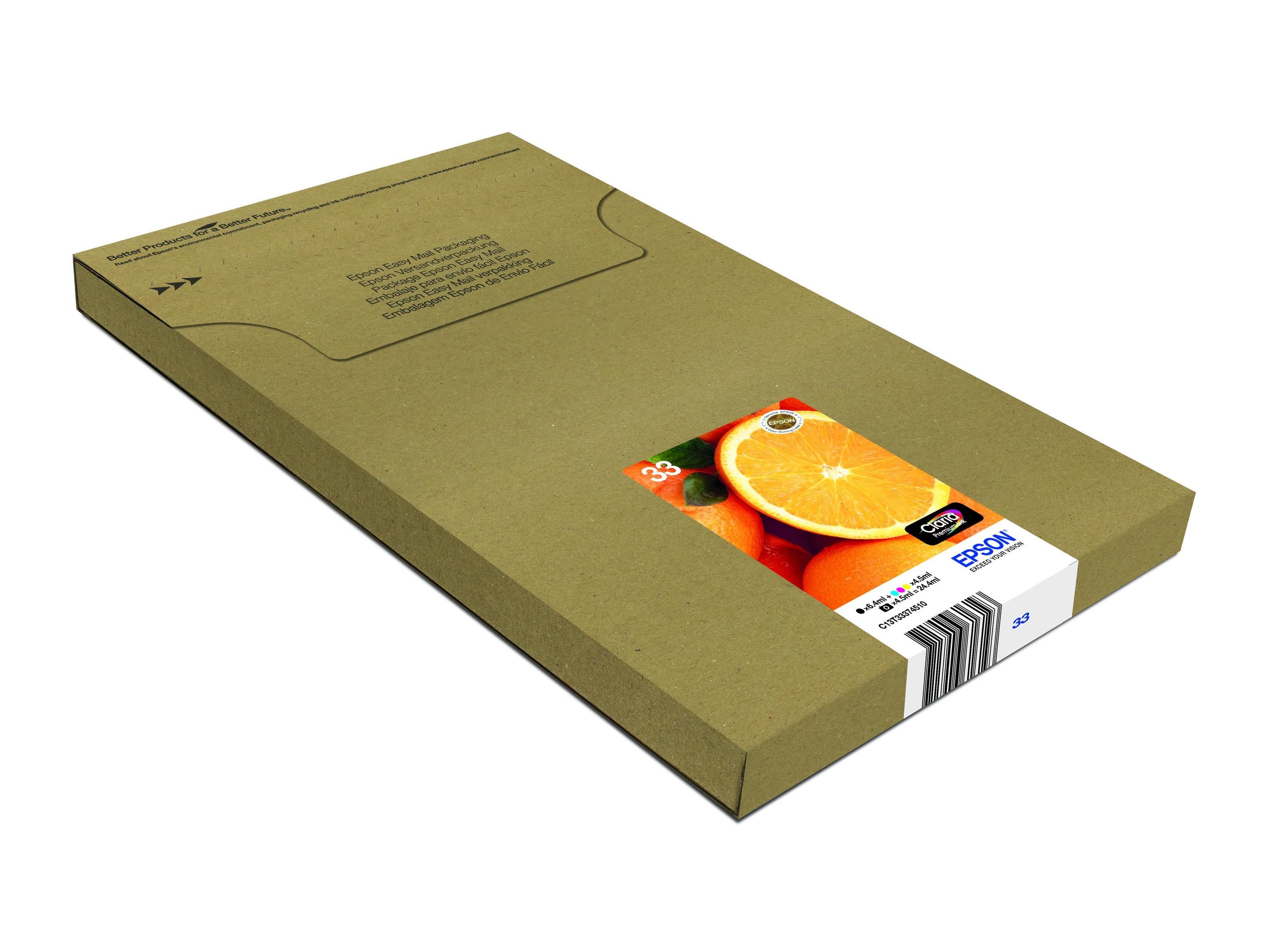 Tinteiro EPSON 33 C13T33374510 (Multipack Original de 5 Cores - Preto, Preto Fotográfico, Ciano, Magenta e Amarelo), miniatura 12
