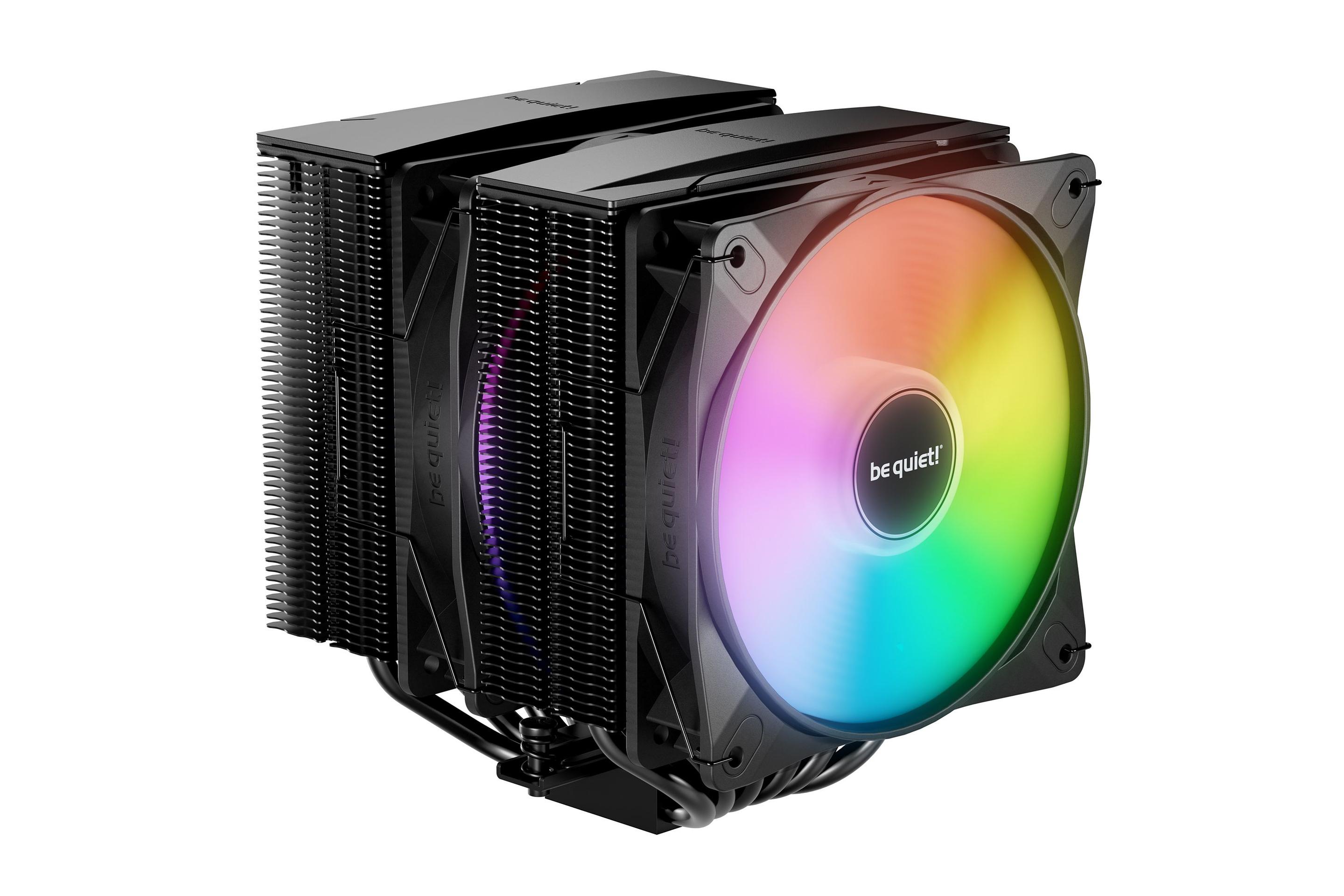 Dissipador de CPU BE QUIET! Pure Rock Pro 3 LX (120 mm - 2 ventoinhas - 2000 RPM - Preto)