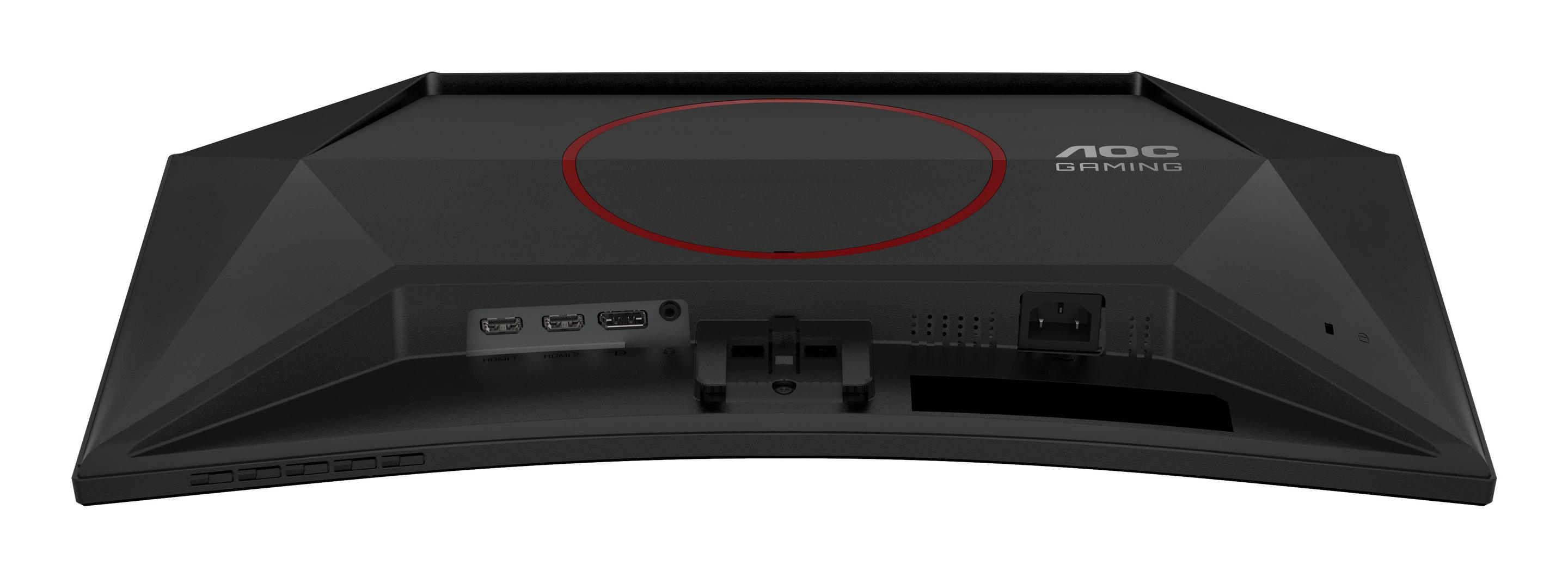 Monitor AOC C24G42E (23,6" - VA - 180 Hz - Preto e Vermelho) — miniatura 11