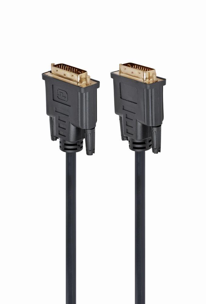 Cabo DVI-D GEMBIRD CC-DVI2-BK-15 (4,5 m - DVI-D - Preto)