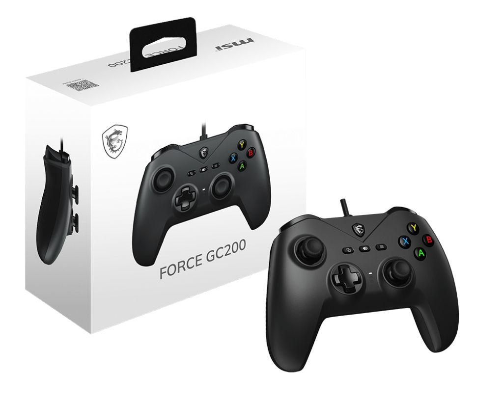 Comando MSI FORCE GC200 (Com fios - Android, PC - Preto) — miniatura 5