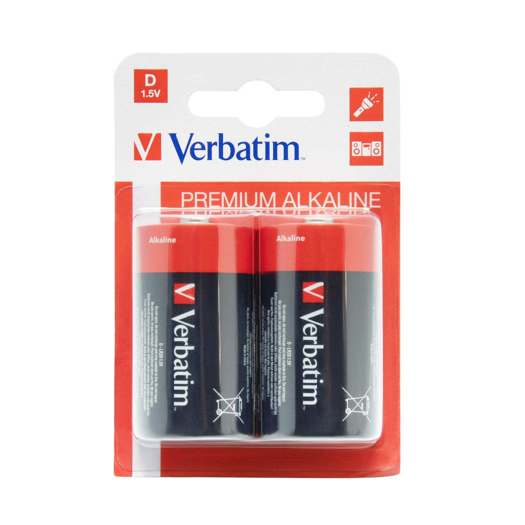 Pilhas Alcalinas VERBATIM 49923 (Multicor), miniatura 2