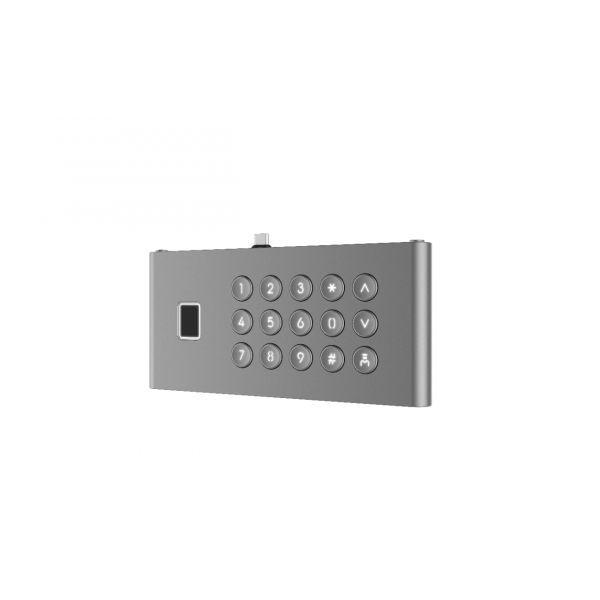 Módulo de Controlo de Acessos HIKVISION DS-KDM9633-FKP (Impressão Digital, PIN e IP65 - Cinzento), miniatura 3