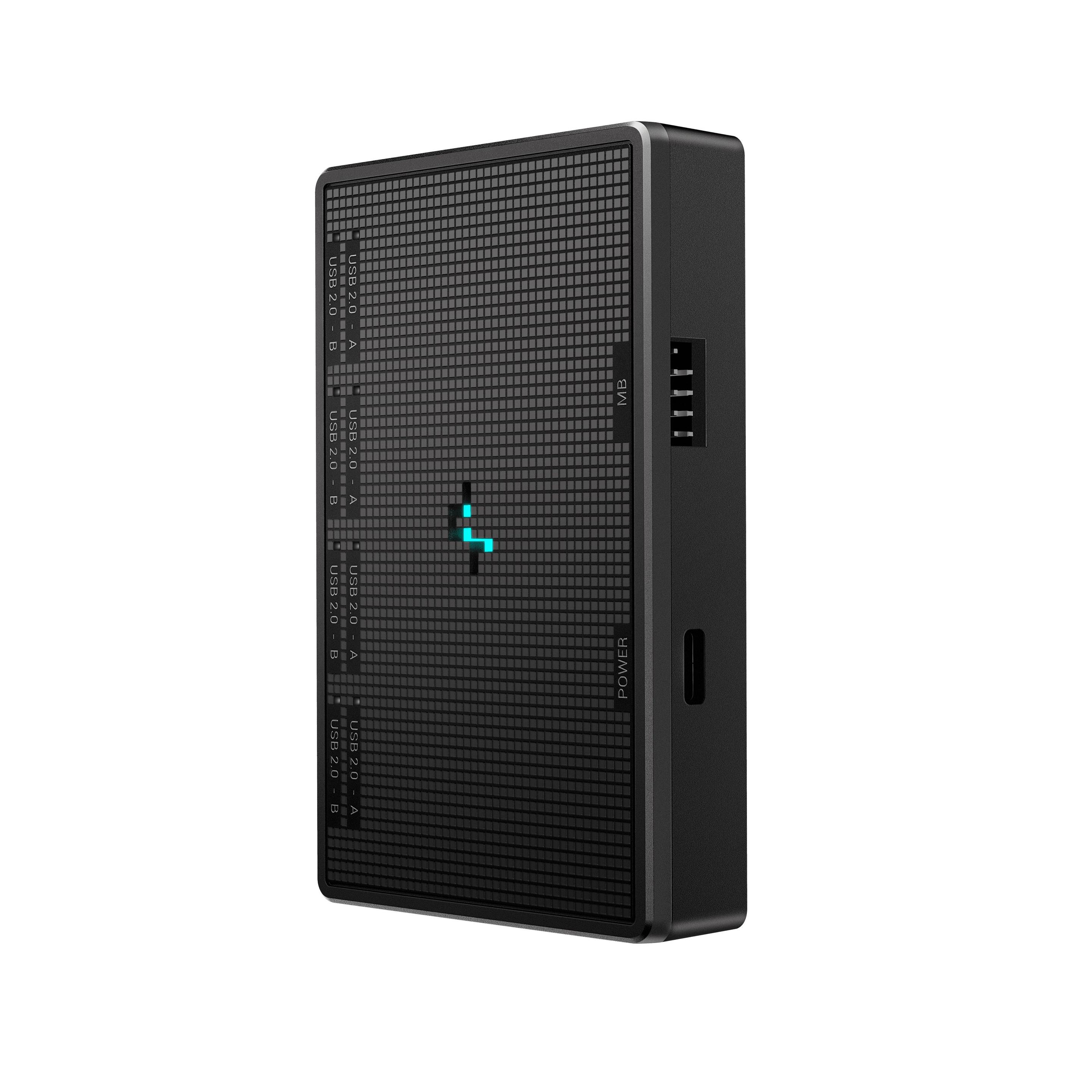Hub USB Interno DEEPCOOL UH-04 (Midi Tower - Preto), miniatura 3