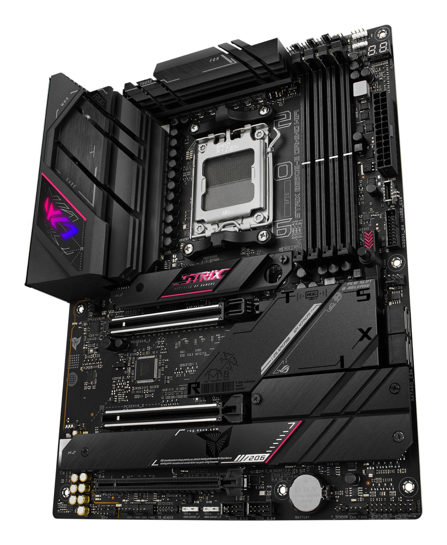Motherboard ASUS ROG STRIX B650E-E GAMING WIFI (AM5 - AMD Ryzen 7000 Series - ATX), miniatura 3