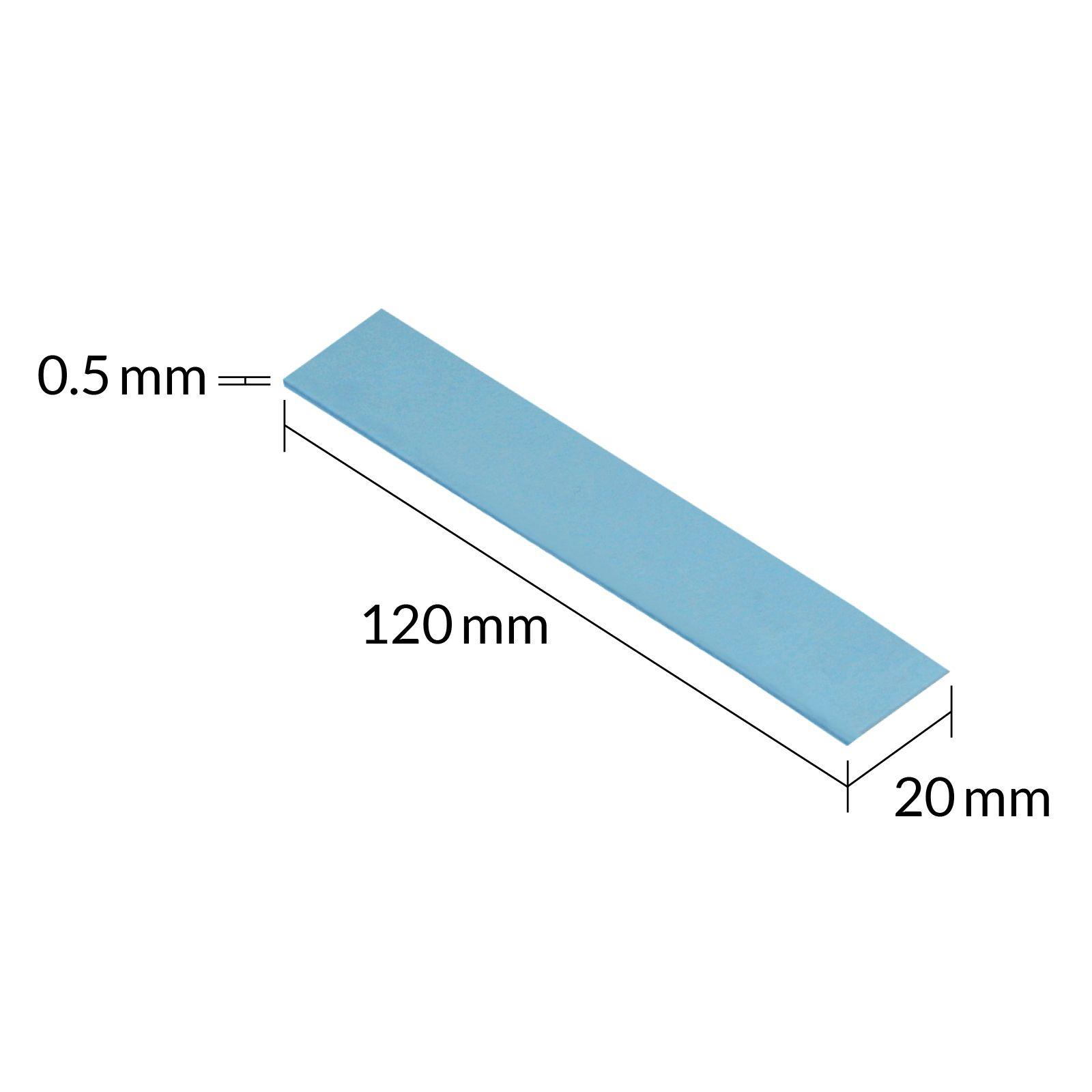 Almofada Térmica ARCTIC TP-3 (Almofada térmica - 3,4 g/cm³ - 150 °C - Azul) — miniatura 3