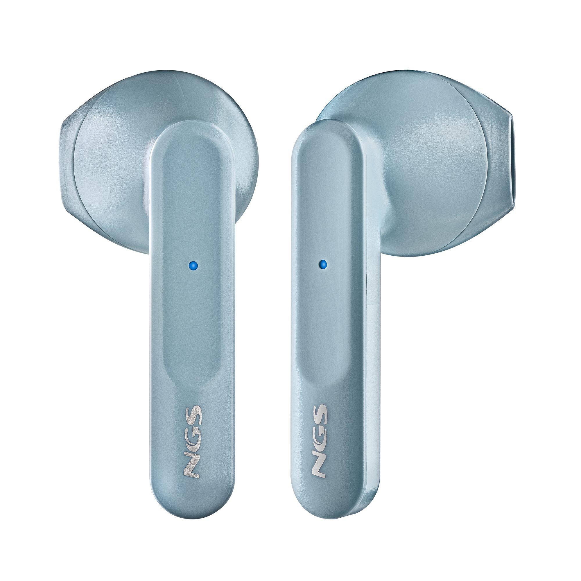 Auscultadores NGS Artica Move Rain (Binaural - Sem fios - Intra-aural - Azul-claro), miniatura 6
