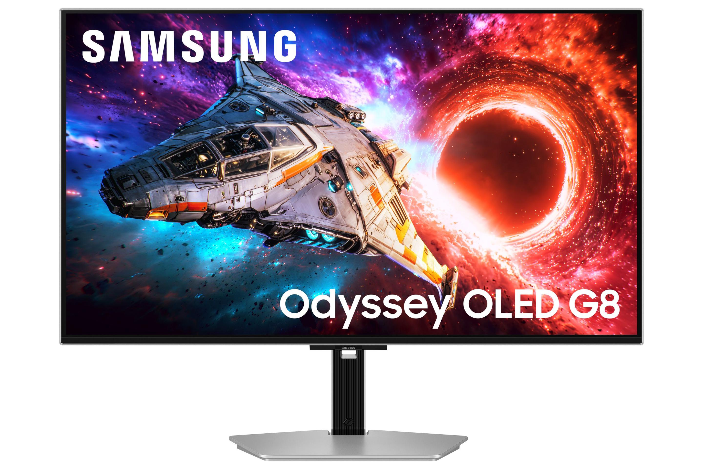 Monitor SAMSUNG Odyssey OLED G8 S32HG800SUX (32" - OLED - 240 Hz - Prateado)