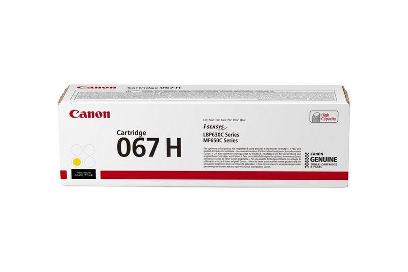 Toner CANON 067H (2350 páginas - Amarelo)