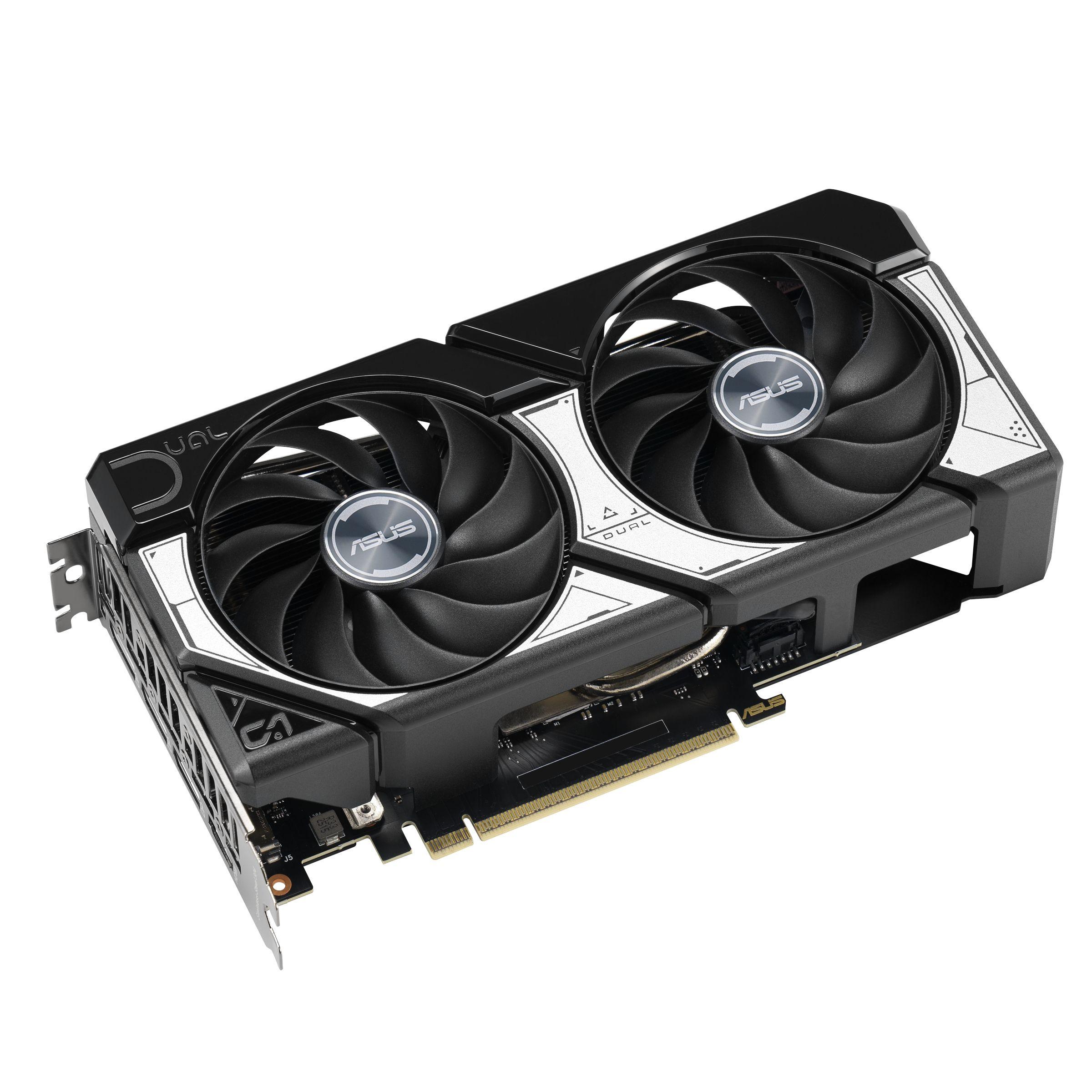 Placa Gráfica ASUS Dual RTX5060-O8G-A (GeForce RTX 5060 - 28 Gbit/s - 8 GB - Preto e Branco), miniatura 7