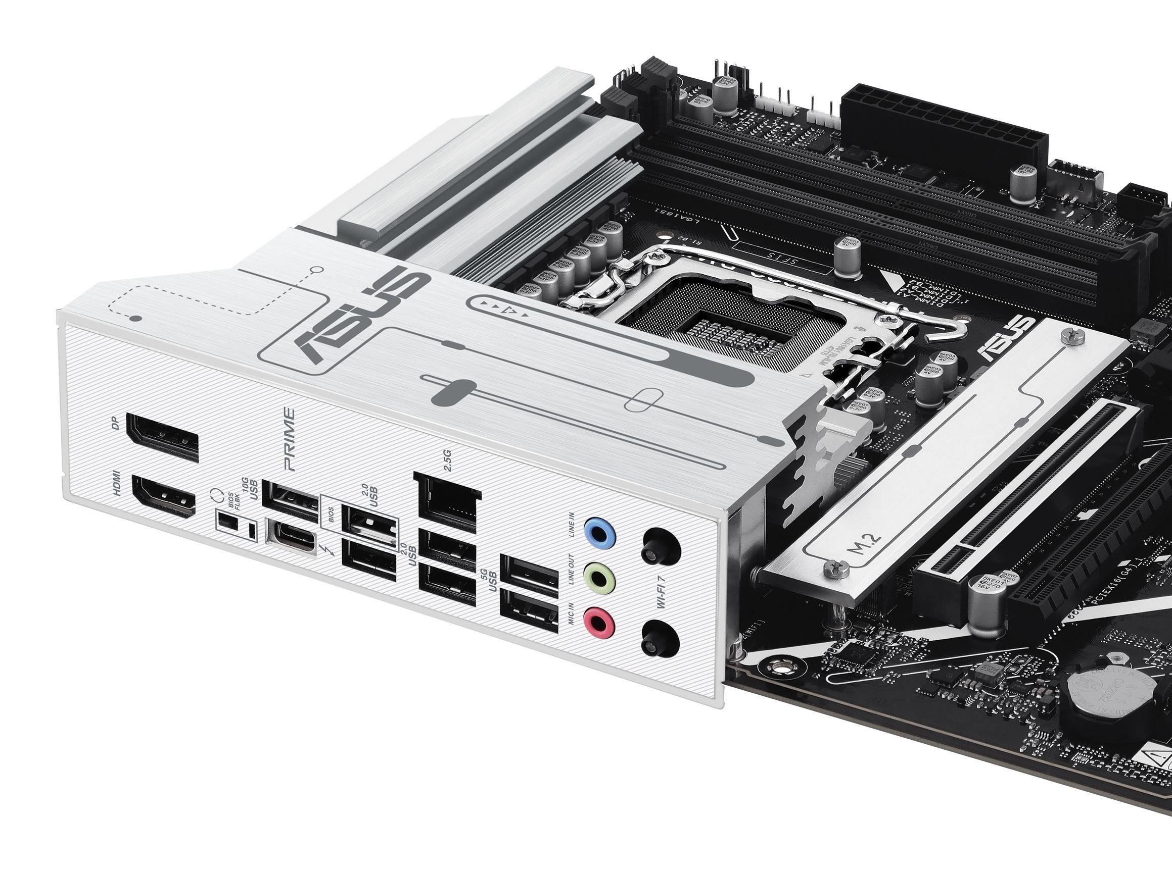 Motherboard ASUS PRIME Z890-P WIFI (LGA 1851 (Socket V1) - Intel Core Ultra - ATX - Preto), miniatura 9