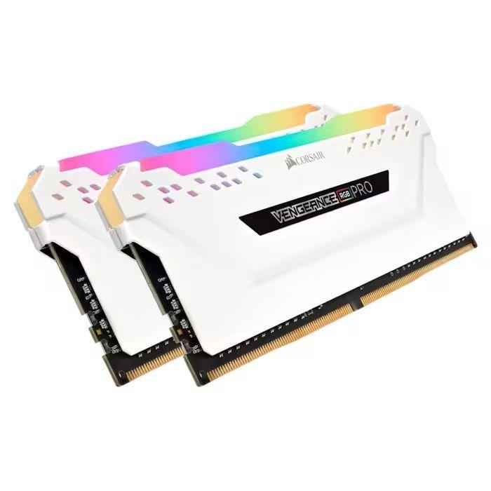 Memória RAM CORSAIR Vengeance RGB PRO CMW16GX4M2E3200C16W (3200 MHz - 16 GB - DIMM) — miniatura 2