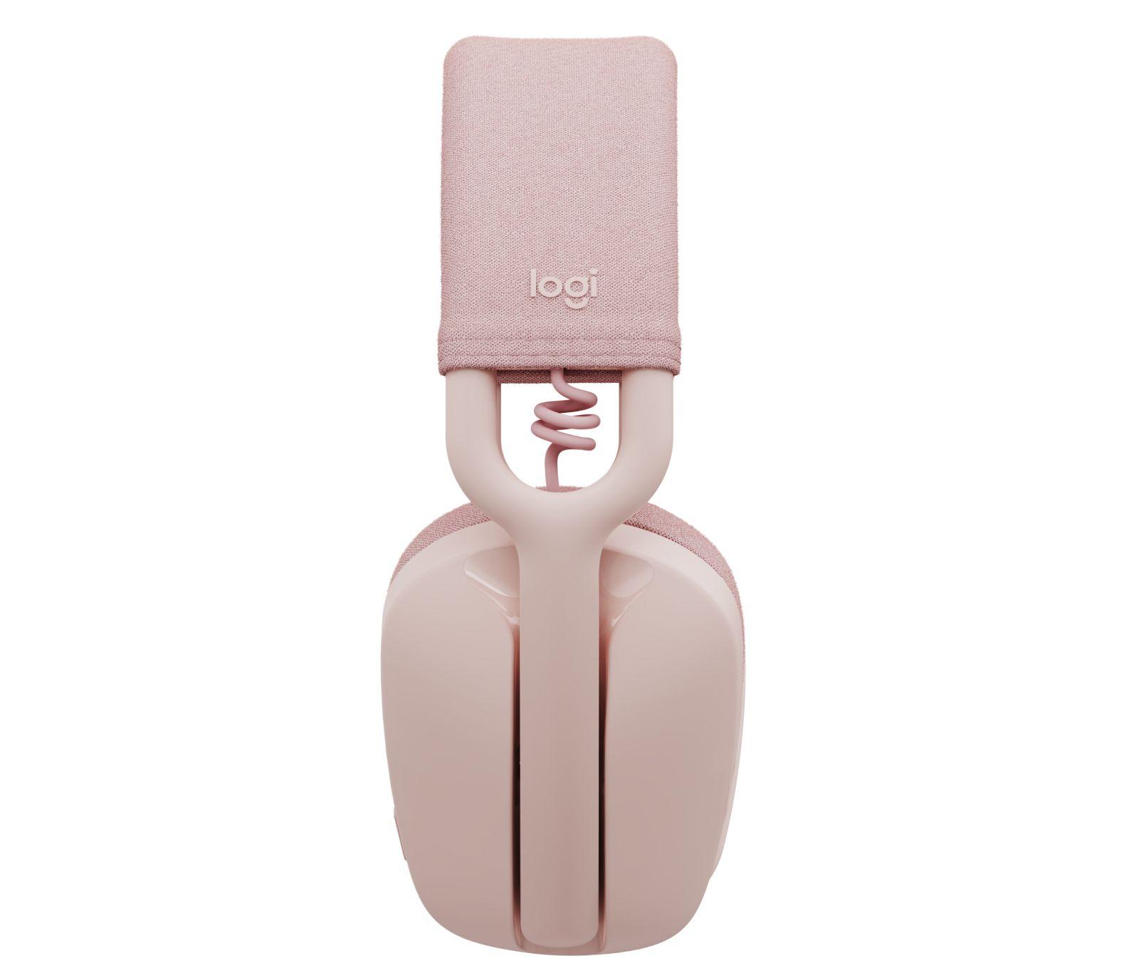 Auscultadores LOGITECH Zone Vibe 100 (Binaural - Sem fios - Circum-aural - Rosa)