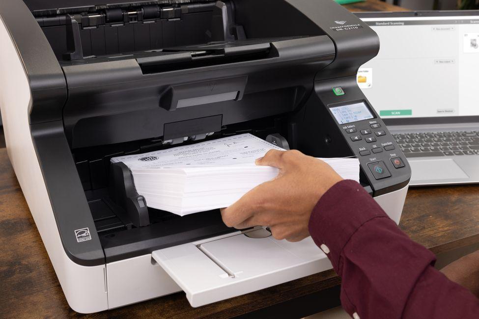 Scanner de Documentos CANON imageFORMULA DR-G2110 (RJ-45, USB - Branco), miniatura 9