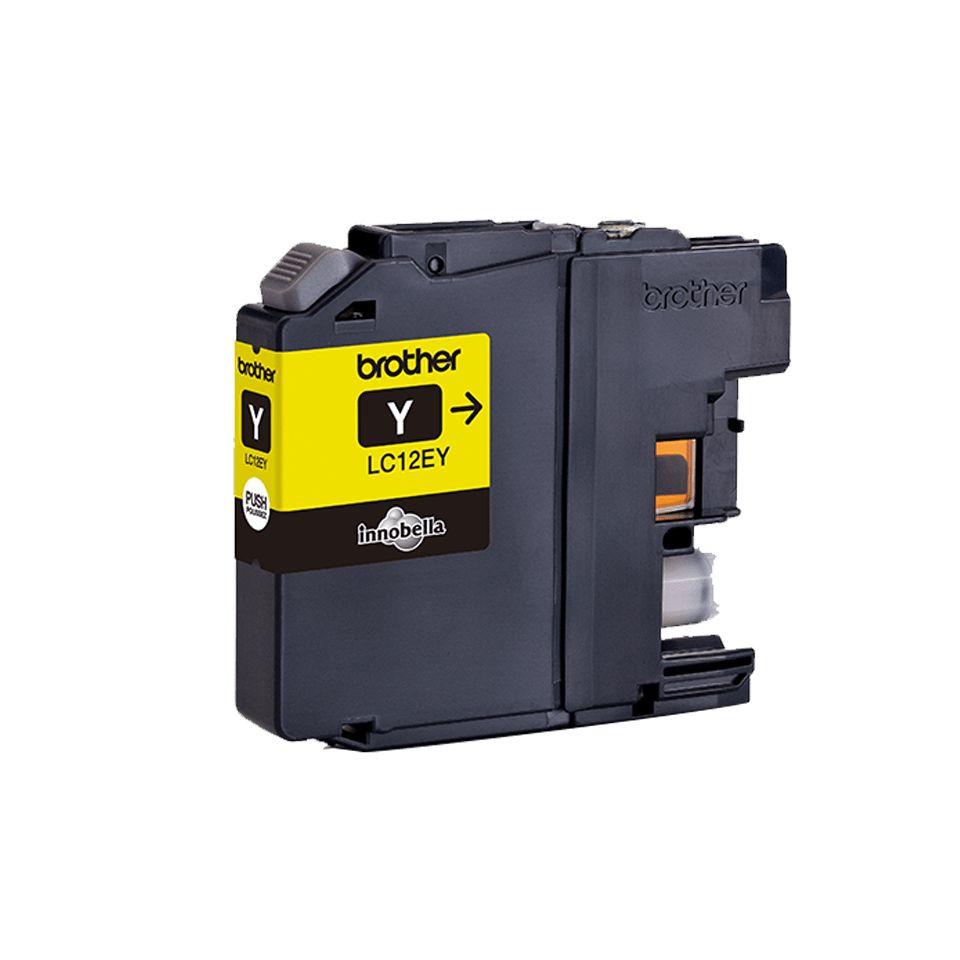 Tinteiro BROTHER LC12EY (1200 páginas - Amarelo), miniatura 2