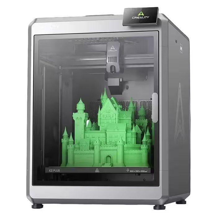 Impressora 3D CREALITY K2 Plus (USB, Ethernet, Wi-Fi - Sistema CFS e filamentos RFID - Preto/Cinzento), miniatura 2