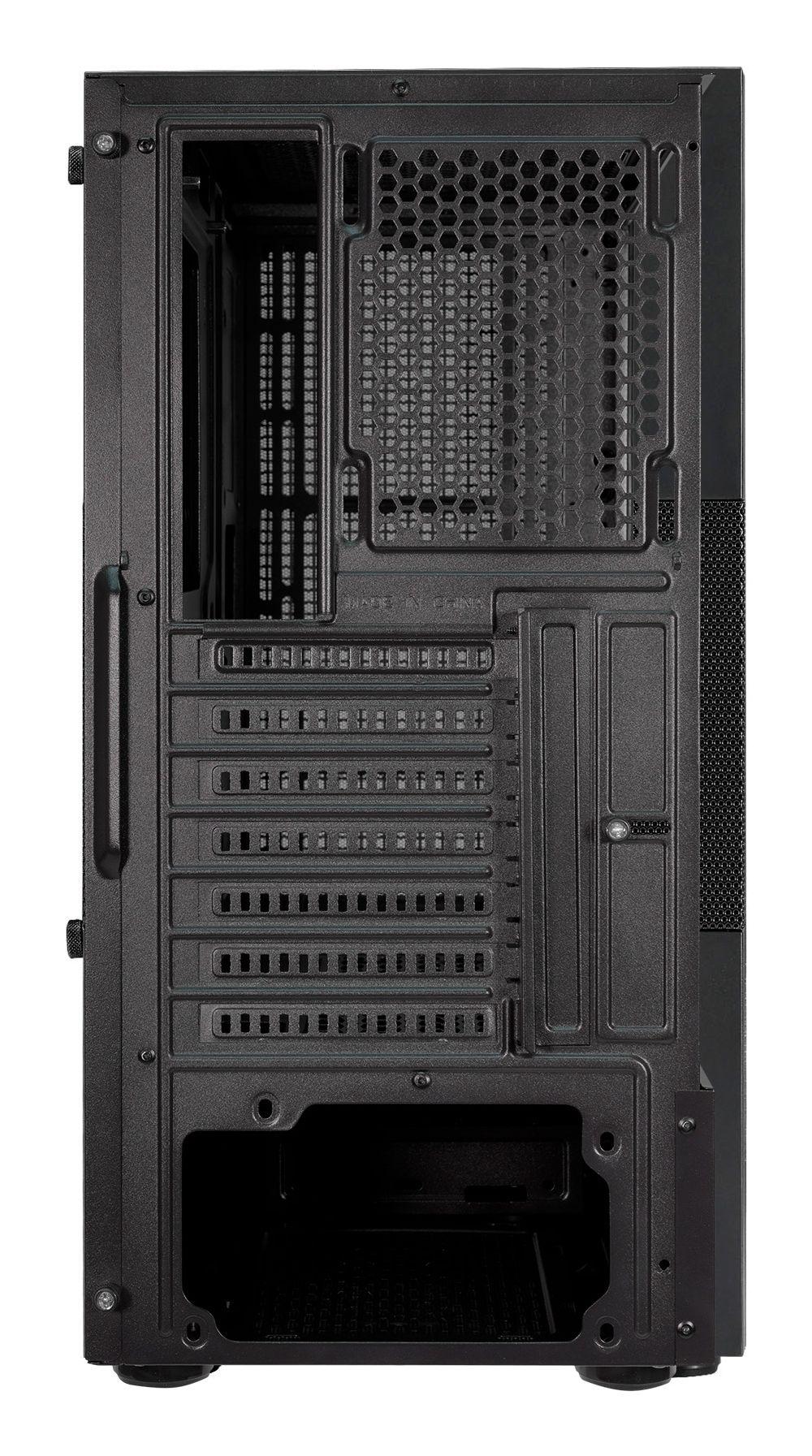 Caixa PC UNYKACH Aero C35 (ATX, ITX, micro ATX - 500 W - ATX, ITX, Micro-ATX - Preto), miniatura 4