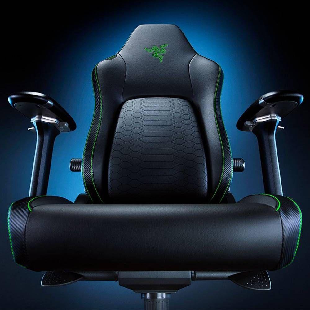 Cadeira Gaming RAZER Iskur V2 (136 kg - 140 cm - 0-152° - Preto e Verde), miniatura 3