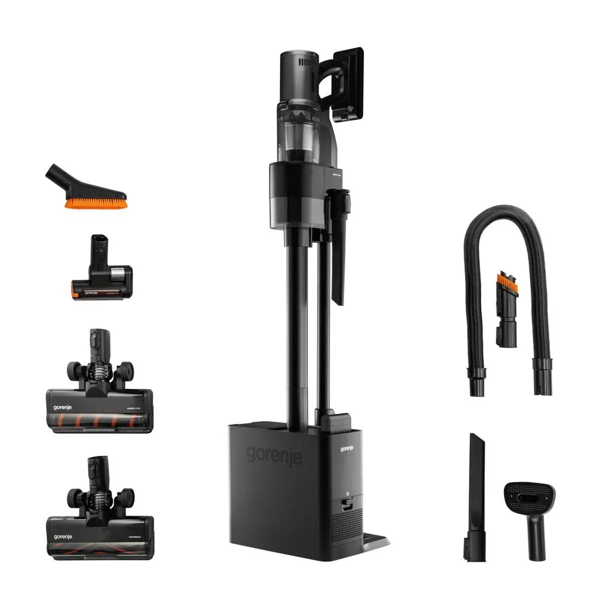 Aspirador Vertical 2 em 1 GORENJE SVC296749NEBL (Carvão)