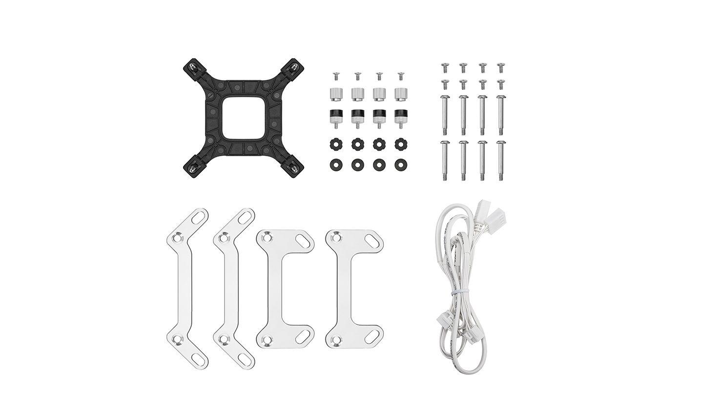 Kit de Refrigeração Líquida DEEPCOOL LT240 (12 cm - 2400 RPM - 4-pin - Branco), miniatura 5