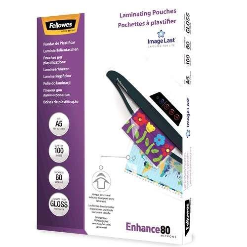 Bolsas de Plastificação FELLOWES 5306002 (Transparente)