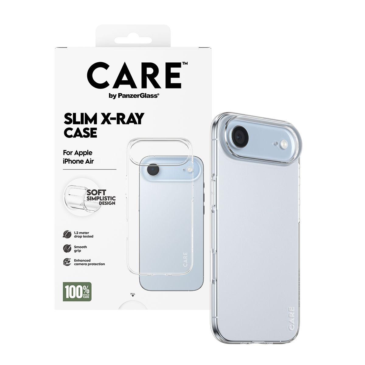 Capa para Telemóvel PANZERGLASS CARE fashionable X-Ray Soft Basic iPhone Air (Apple iPhone Air - Apple - Transparente), miniatura 5