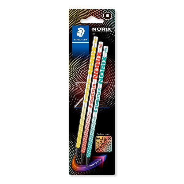 Conjunto de 3 Lápis de Grafite STAEDTLER Norix (Multicor) — miniatura 2