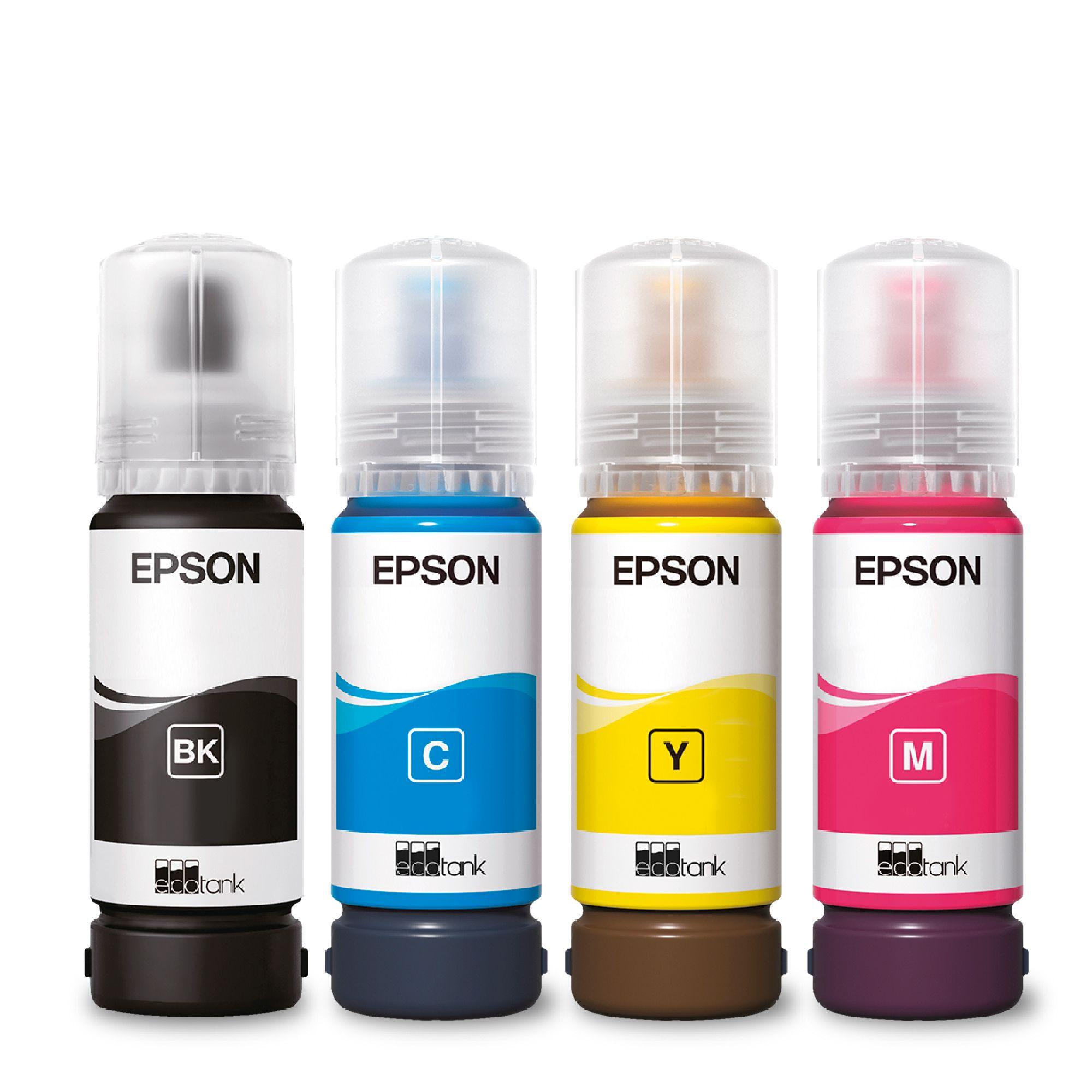 Pack de Garrafas de Tinta EPSON 104 C13T00P640 (4 Cores)