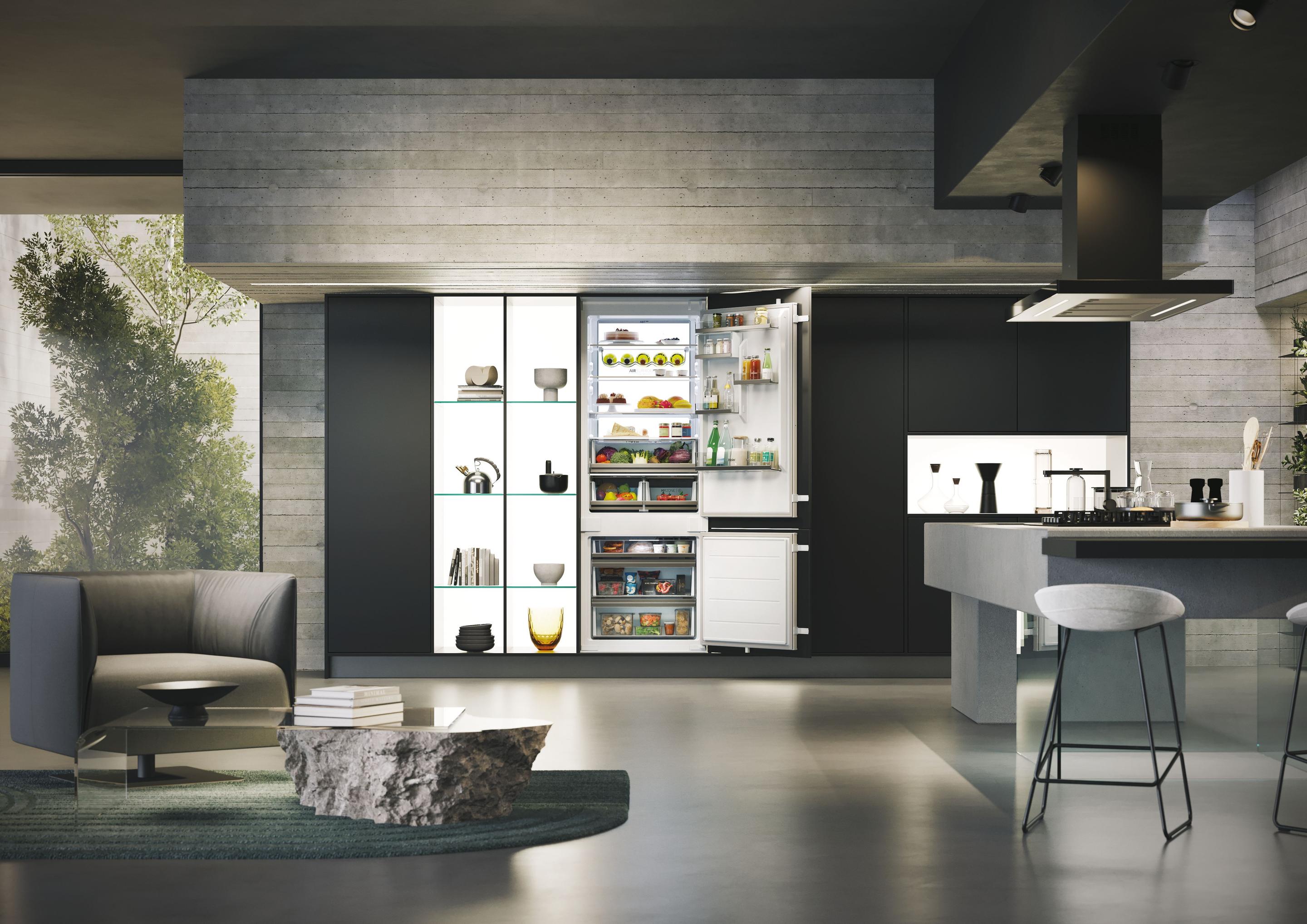 Frigorífico Combinado Encastre HAIER HBW7719C (400 l - hOn - 193,5x69x55 cm - Branco) — miniatura 9
