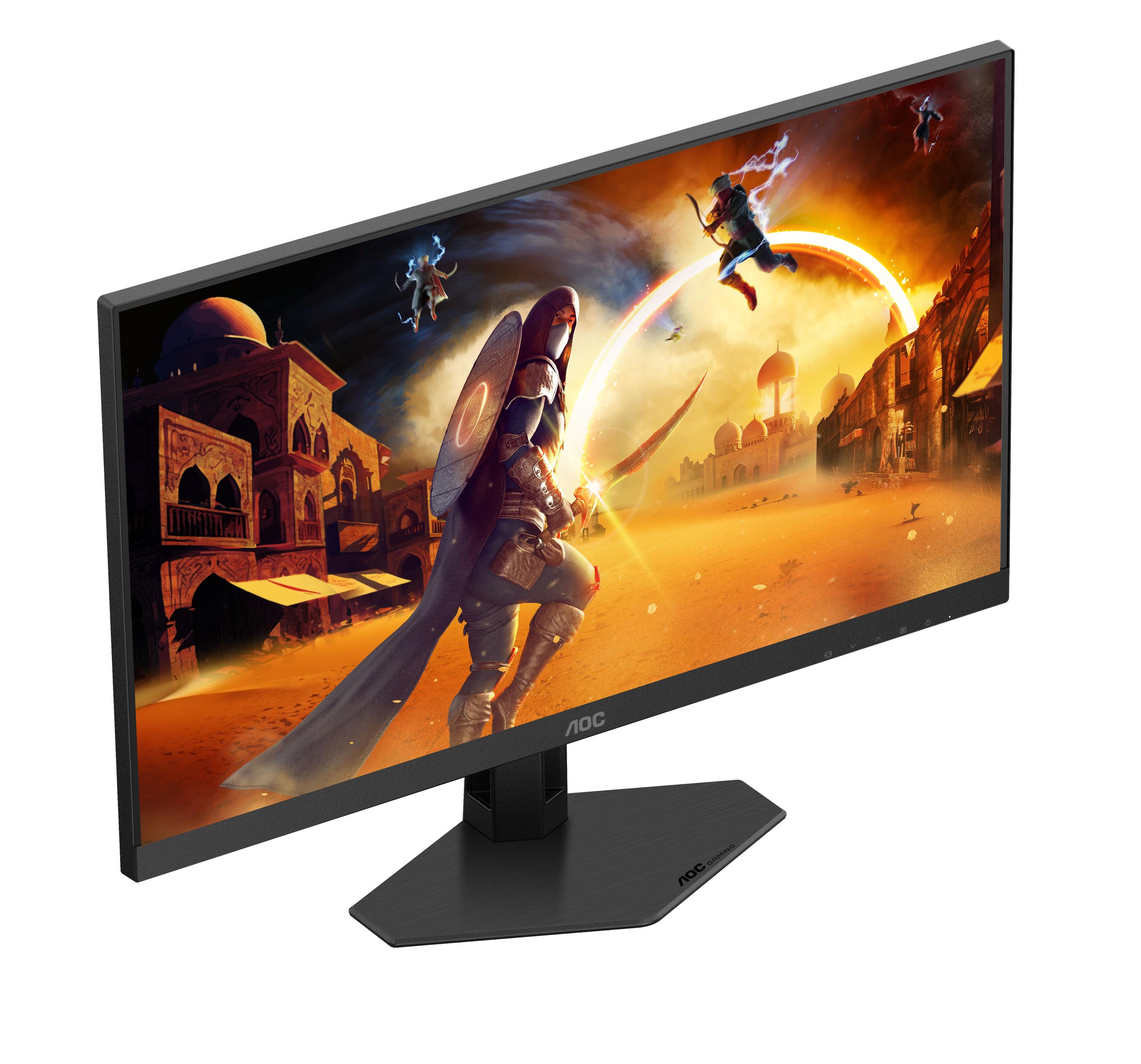 Monitor AOC 27G4HRE (27" - Fast IPS - 200 Hz - Preto e Vermelho) — miniatura 6
